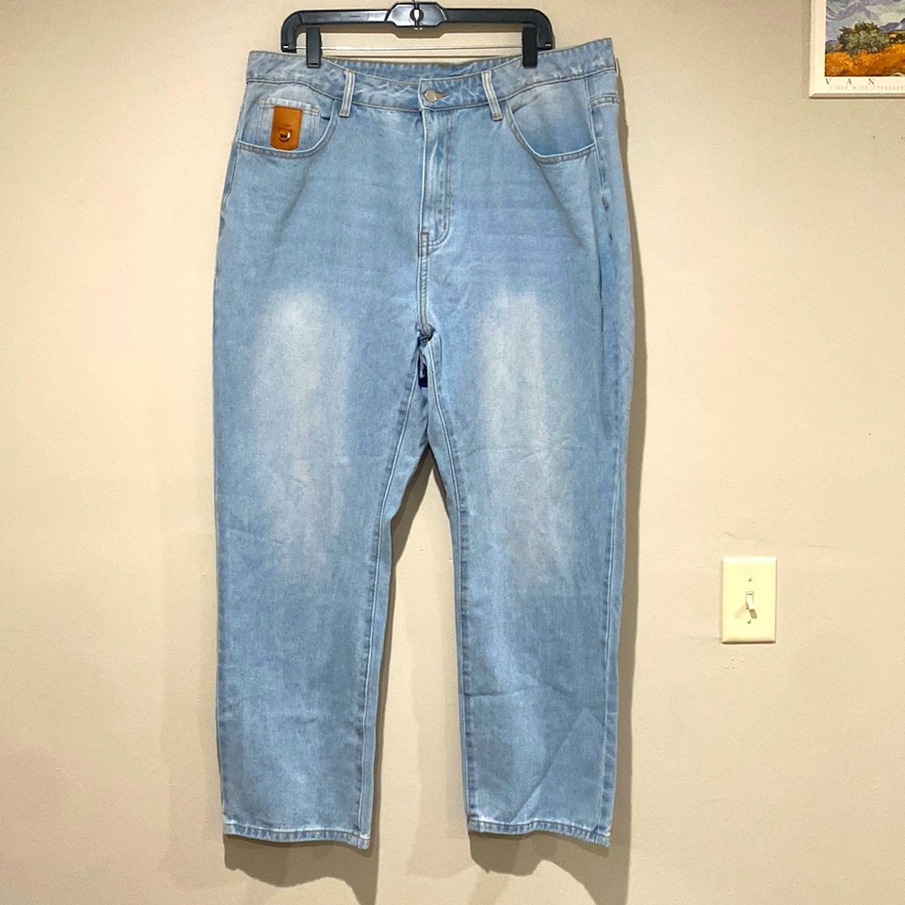Light wash Mom jeans